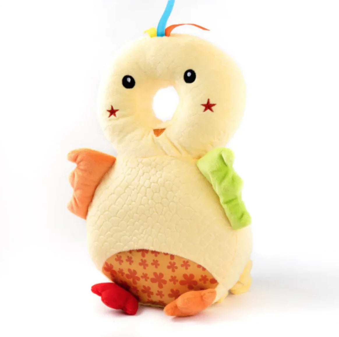 “Baby Chick‑shaped toddler head protection pad with soft, plush cushioning and breathable design for protecting little ones during falls.”