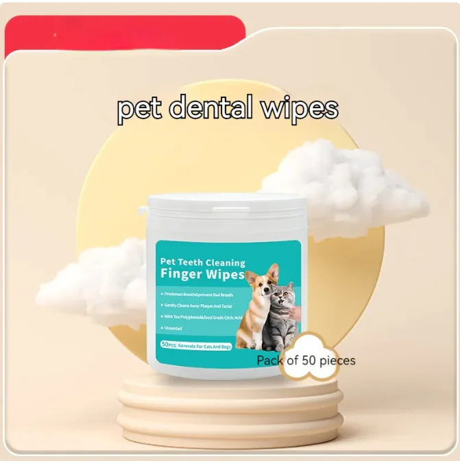 “Pet cleaning glove wipes for dogs and cats, hypoallergenic and rinse‑free, designed for gentle grooming and daily hygiene.”