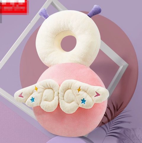 “Snail‑shaped toddler head protection pad with soft, plush cushioning and breathable design for protecting little ones during falls.”