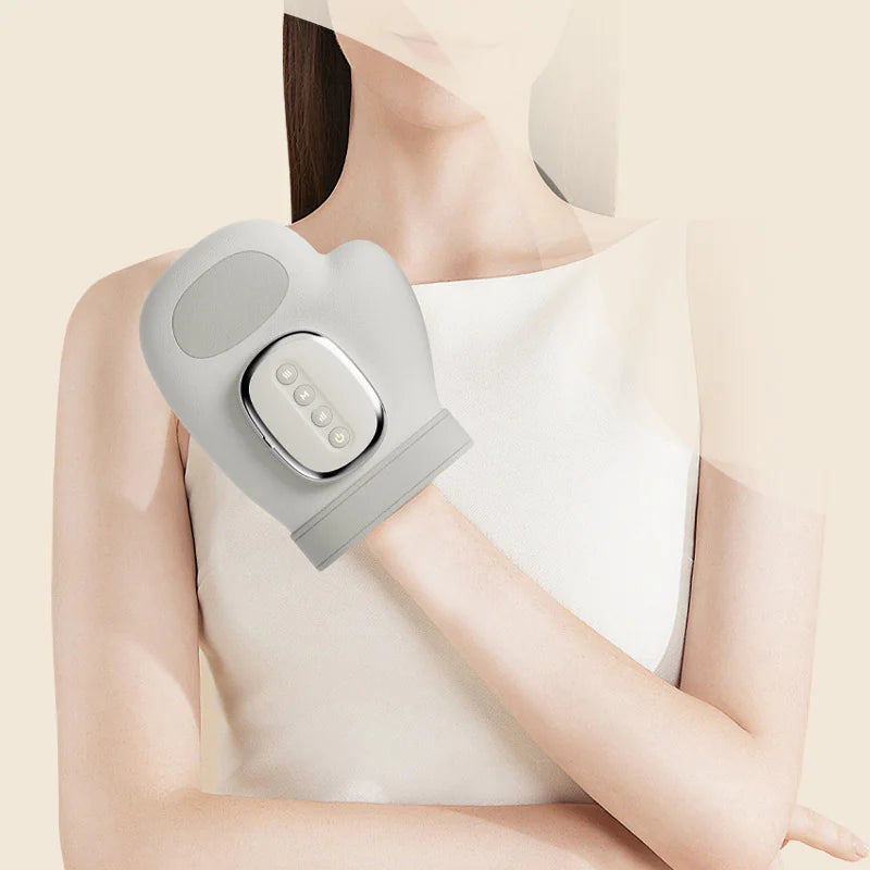 “Wireless hand and wrist massager with ergonomic design, multiple massage modes, and 15‑minute automatic timing for daily relaxation.”