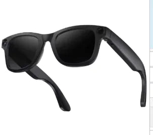 “AI smart glasses with built‑in HD camera, touch controls, and lightweight frame, designed for hands‑free video, photos, and smart features.”