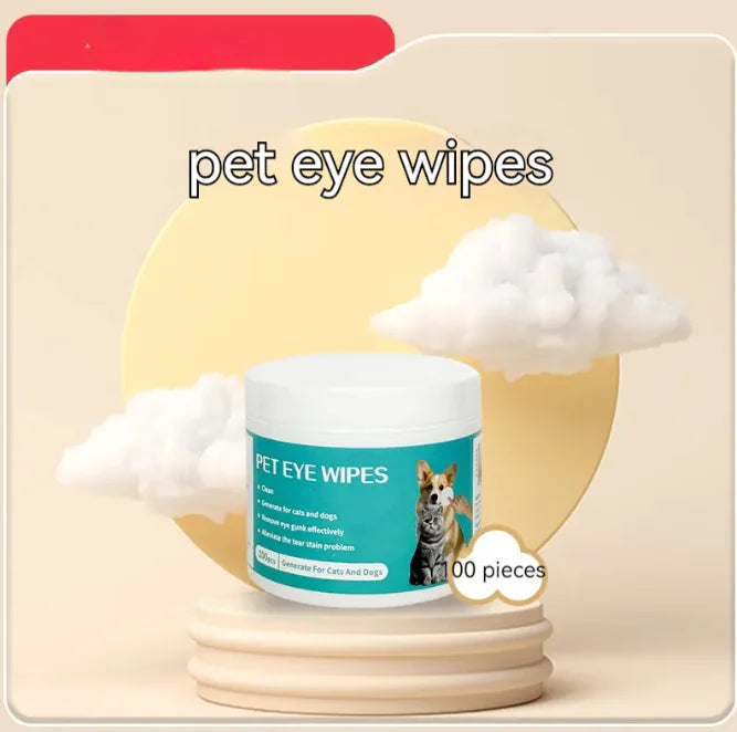“Pet cleaning glove wipes for dogs and cats, hypoallergenic and rinse‑free, designed for gentle grooming and daily hygiene.”